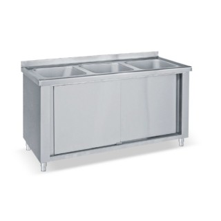 ΛΑΝΤΖΑ ΚΛΕΙΣΤΗ LK3-180 1.80 x 0.70 x 0.85 ΜΕ 3 ΓΟΥΡΝΕΣ 50x50x30 ή 40x40x25 cm