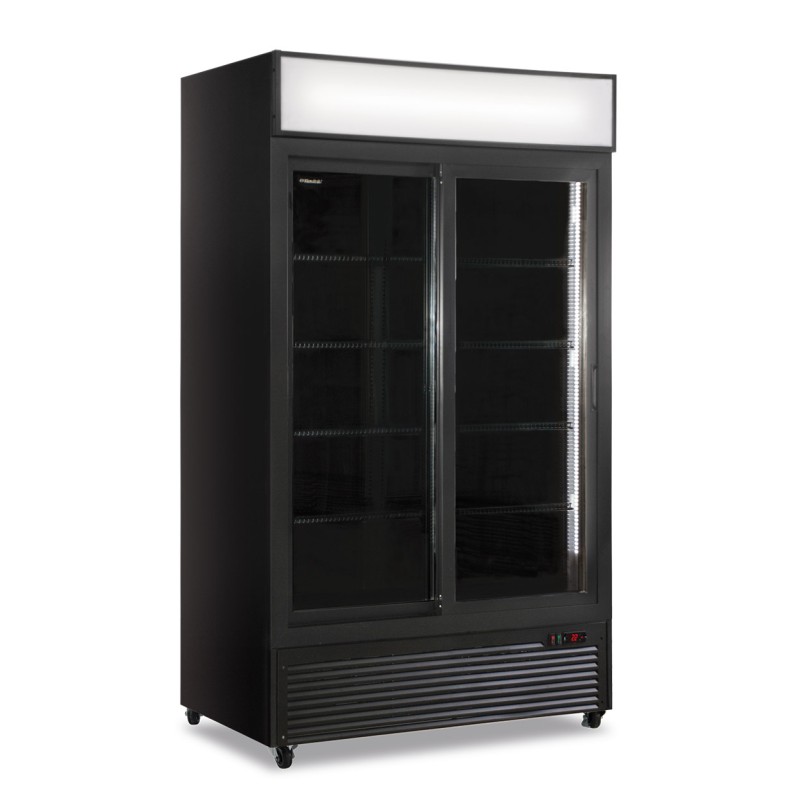 SELF SERVICE ΣΥΝΤΗΡΗΣΗ CL 1100 V2GC SL- ΜΑΥΡΟ  ΜΕ ΣΥΡΟΜΕΝΕΣ ΠΟΡΤΕΣ/ SLIDING DOUBLE KLIMAITALIA