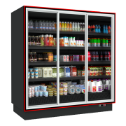 ΨΥΓΕΙΟ SELF SERVICE BALI S 2.00 x 0.75 x 2.20 SLD ΣΥΡΟΜΕΝΕΣ ΠΟΡΤΕΣ ΔΙΠΛΗΣ ΥΑΛΩΣΗΣ