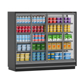 ΨΥΓΕΙΟ SELF SERVICE MELBOURNE K 2.90 x 0.85 x 2.20 DGD ME ΑΝΟΙΓΟΜΕΝΕΣ ΠΟΡΤΕΣ/ REMOTE/ ΧΩΡΙΣ ΜΗΧΑΝΗ