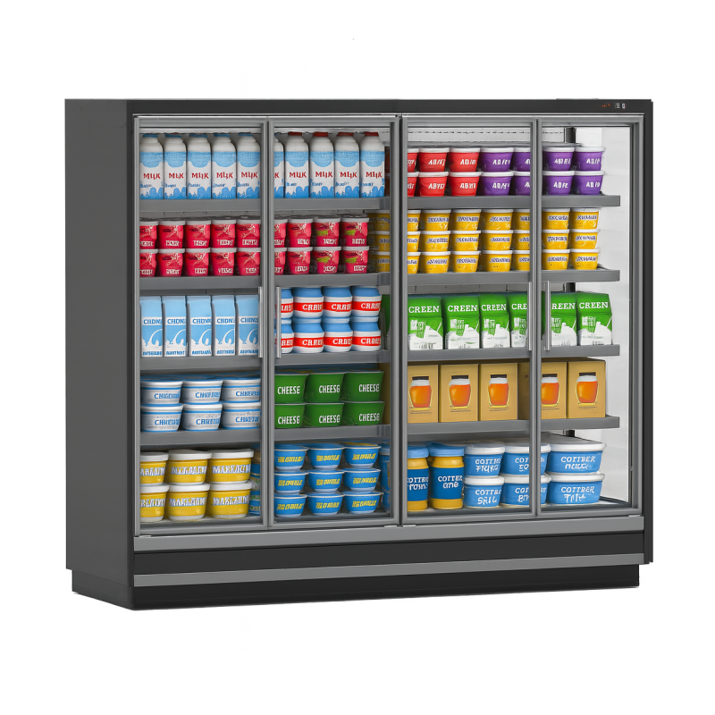 ΨΥΓΕΙΟ SELF SERVICE MELBOURNE K 2.90 x 0.85 x 2.20 DGD ME ΑΝΟΙΓΟΜΕΝΕΣ ΠΟΡΤΕΣ/ REMOTE/ ΧΩΡΙΣ ΜΗΧΑΝΗ
