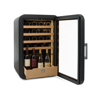 ΨΥΓΕΙΟ ΣΥΝΤΗΡΗΣΗΣ ΚΡΑΣΙΩΝ VINARIUS 40 BLK ΜΑΥΡΟ 0.54 x 0.55 x 0.83 KLIMAITALIA