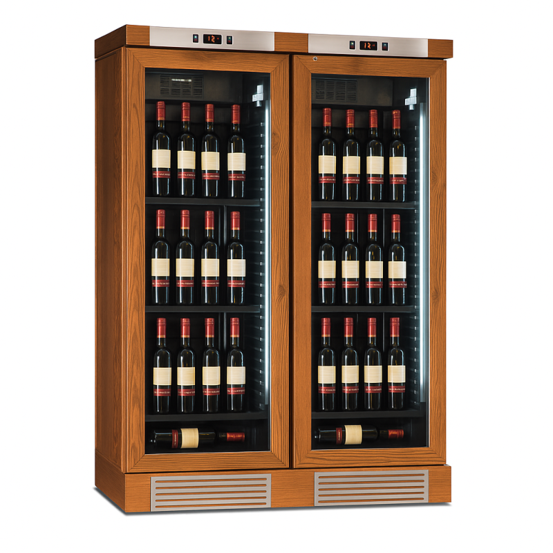 ΨΥΓΕΙΟ ΚΡΑΣΙΩΝ CLW 820 L/ ΚΑΦΕ 1.30 x 0.64 x 1.89 KLIMAITALIA