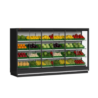 ΨΥΓΕΙΟ SELF SERVICE MELBOURNE C ΜΑΝΑΒΙΚΗΣ 3.85 x 0.85 x 2.20 T-DGD ME ΑΝΟΙΓΟΜΕΝΕΣ ΠΟΡΤΕΣ/ REMOTE/ ΧΩΡΙΣ ΜΗΧΑΝΗ