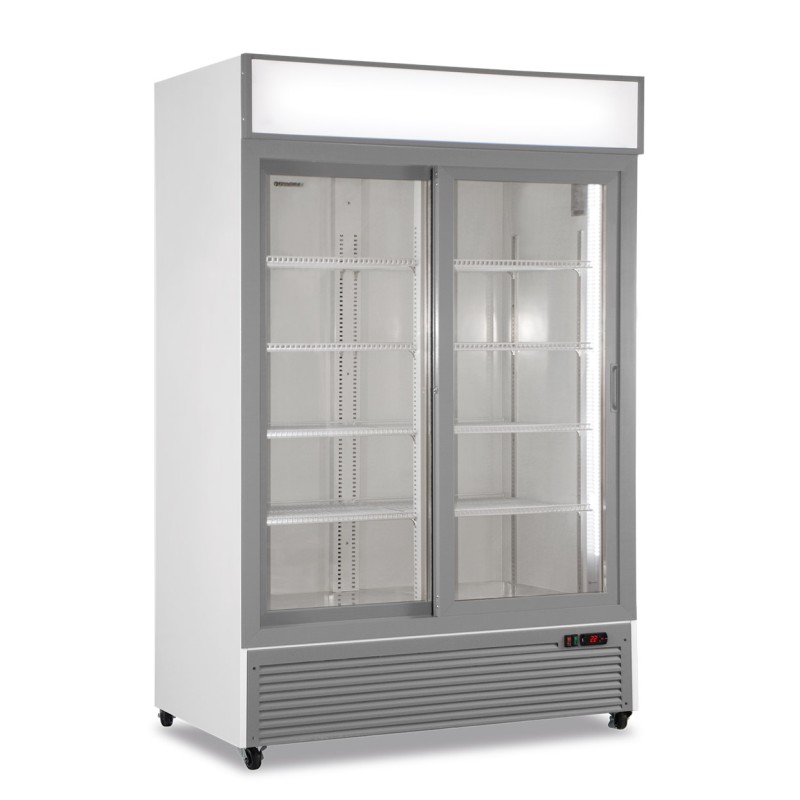 SELF SERVICE ΣΥΝΤΗΡΗΣΗ CL 1300 V2GC SL- ΓΚΡΙ  ΜΕ ΣΥΡΟΜΕΝΕΣ ΠΟΡΤΕΣ/ SLIDING DOUBLE KLIMAITALIA