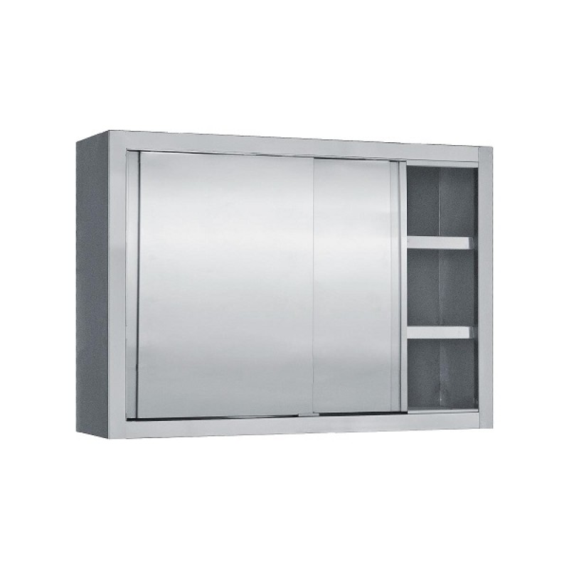 ΠΟΤΗΡΙΕΡΑ ΜΕ ΙΝΟΧ ΠΟΡΤΕΣ PI 160  1.60 x 0.35 x 0.70