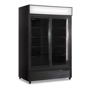SELF SERVICE ΣΥΝΤΗΡΗΣΗ CL 1300 V2GC SL- ΜΑΥΡΟ  ΜΕ ΣΥΡΟΜΕΝΕΣ ΠΟΡΤΕΣ / SLIDING DOUBLE KLIMAITALIA