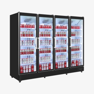 ΨΥΓΕΙΟ ALG-R 2.50 x 0.71 x 2.05 TN4 FGD INVERTΕR PLUG IN NO FROST (ΜΑΥΡΟ)