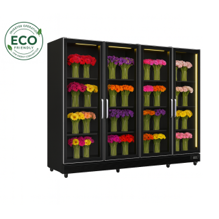 ΨΥΓΕΙΟ ALG-R FL Λουλουδιών 2.24 x 0.71 x 2.05 TN4 FGD INVERTER PLUG IN NO FROST (ΜΑΥΡΟ)