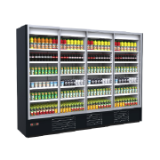 ΨΥΓΕΙΟ MENORCA SLIM Διπλή Συρόμενες Πόρτες 2.50 x 0.65 x 2.05  ME ΕΣΩΤΕΡΙΚΟ ΜΟΤΕΡ/ PLUG IN