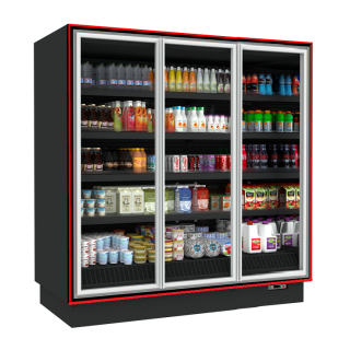 ΨΥΓΕΙΟ SELF SERVICE BALI K 2.00 x 0.75 x 2.20 DGD ME ΑΝΟΙΓΟΜΕΝΕΣ ΠΟΡΤΕΣ/ REMOTE/ ΧΩΡΙΣ ΜΗΧΑΝΗ