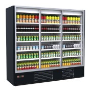 ΨΥΓΕΙΟ MENORCA SLIM Διπλή Συρόμενες Πόρτες 2.00 x 0.65 x 2.05  ME ΕΣΩΤΕΡΙΚΟ ΜΟΤΕΡ/ PLUG IN