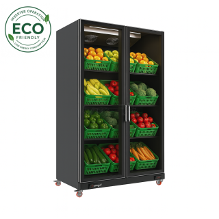 ΨΥΓΕΙΟ ALG-R FV Μαναβικής 1.253 x 0.71 x 2.05 TN2 FGD INVERTER PLUG IN NO FROST (ΜΑΥΡΟ)