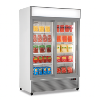 SELF SERVICE ΣΥΝΤΗΡΗΣΗ CL 1300 V2GC SL- ΓΚΡΙ  ΜΕ ΣΥΡΟΜΕΝΕΣ ΠΟΡΤΕΣ/ SLIDING DOUBLE KLIMAITALIA