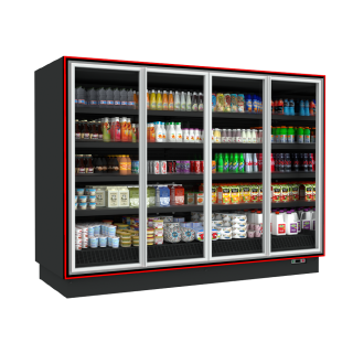 ΨΥΓΕΙΟ SELF SERVICE BALI K 2.90 x 0.75 x 2.20 DGD ME ΑΝΟΙΓΟΜΕΝΕΣ ΠΟΡΤΕΣ/ REMOTE/ ΧΩΡΙΣ ΜΗΧΑΝΗ