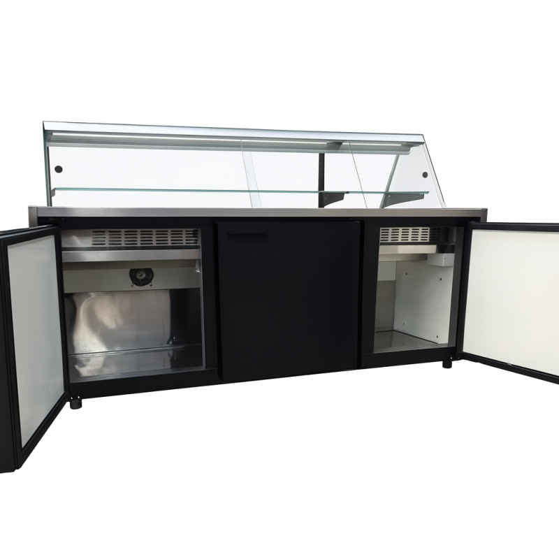 ΒΙΤΡΙΝΑ ΚΟΠΗΣ CRYSTAL (CRETA MAX) HE 02  2.00 x 1.05 x 1.20