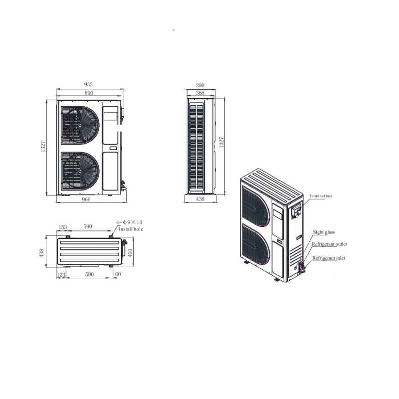 Ψ/Μ DCIE060 INVERTER ΣΥΝΤΗΡΗΣΗΣ 6HP DCF060AM-EG3-FAA-C 380V/50Hz/3phase