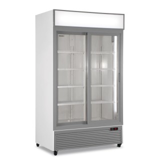 SELF SERVICE ΣΥΝΤΗΡΗΣΗ CL 1100 V2GC SL- ΓΚΡΙ  ΜΕ ΣΥΡΟΜΕΝΕΣ ΠΟΡΤΕΣ / SLIDING DOUBLE KLIMAITALIA