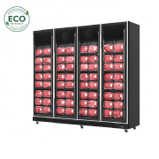 ΨΥΓΕΙΟ ALG-R MT Κρεάτων 2.50 x 0.71 x 2.05 TN4 FGD INVERTER PLUG IN NO FROST (ΜΑΥΡΟ)