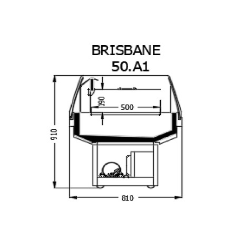 ΨΥΓΕΙΟ ΒΙΤΡΙΝΑ ΠΡΟΒΟΛΗΣ BRISBANE  2.00 x 0.81 x 0.91 ΜΕ ΚΟΥΡΤΙΝΕΣ ΝΥΚΤΟΣ PLUG IN / ΜΕ ΜΟΤΕΡ