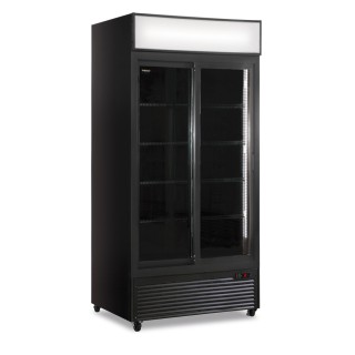 SELF SERVICE ΣΥΝΤΗΡΗΣΗ CL 801 V2GC SL 0.94 x 0.615 x 1.983 - ΜΑΥΡΟ ΜΕ ΣΥΡΟΜΕΝΕΣ ΠΟΡΤΕΣ/ SLIDING DOUBLE KLIMAITALIA