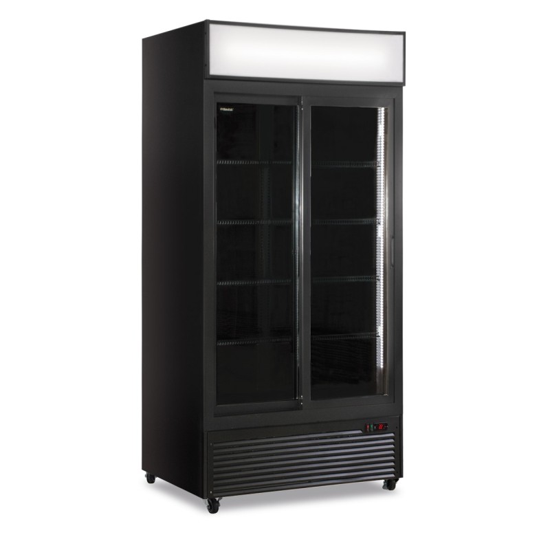 SELF SERVICE ΣΥΝΤΗΡΗΣΗ CL 801 V2GC SL 0.94 x 0.615 x 1.983 - ΜΑΥΡΟ ΜΕ ΣΥΡΟΜΕΝΕΣ ΠΟΡΤΕΣ/ SLIDING DOUBLE KLIMAITALIA