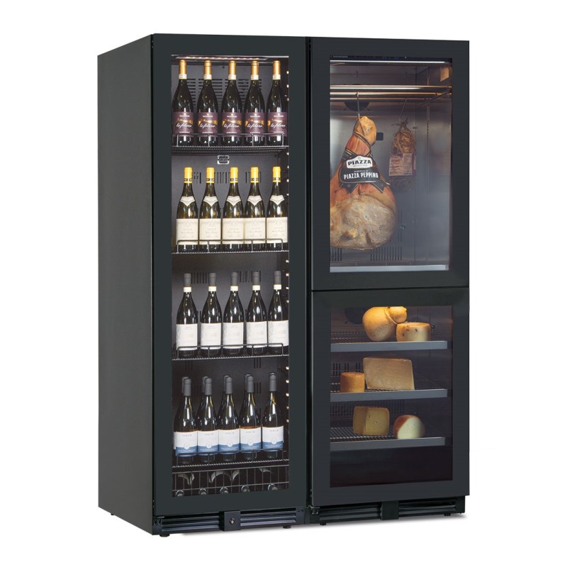 ΨΥΓΕΙΟ ΒΙΤΡΙΝΑ ΚΡΑΣΙΩΝ, ΤΥΡΙΩΝ & ΚΡΥΩΝ NORCIA 300 V 1.21 x 0.70 x 1.804  KLIMA ITALIA