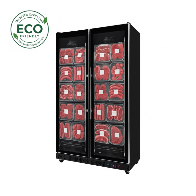 ΨΥΓΕΙΟ ALG-R MT Κρεάτων 1.253 x 0.71 x 2.05 TN2 FGD INVERTER PLUG IN NO FROST (ΜΑΥΡΟ)