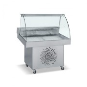 ΒΙΤΡΙΝΑ ΨΥΧΟΜΕΝΗ ΨΑΡΙΕΡΑ FO 110 INOX 1.10 x 0.85 x 1.25