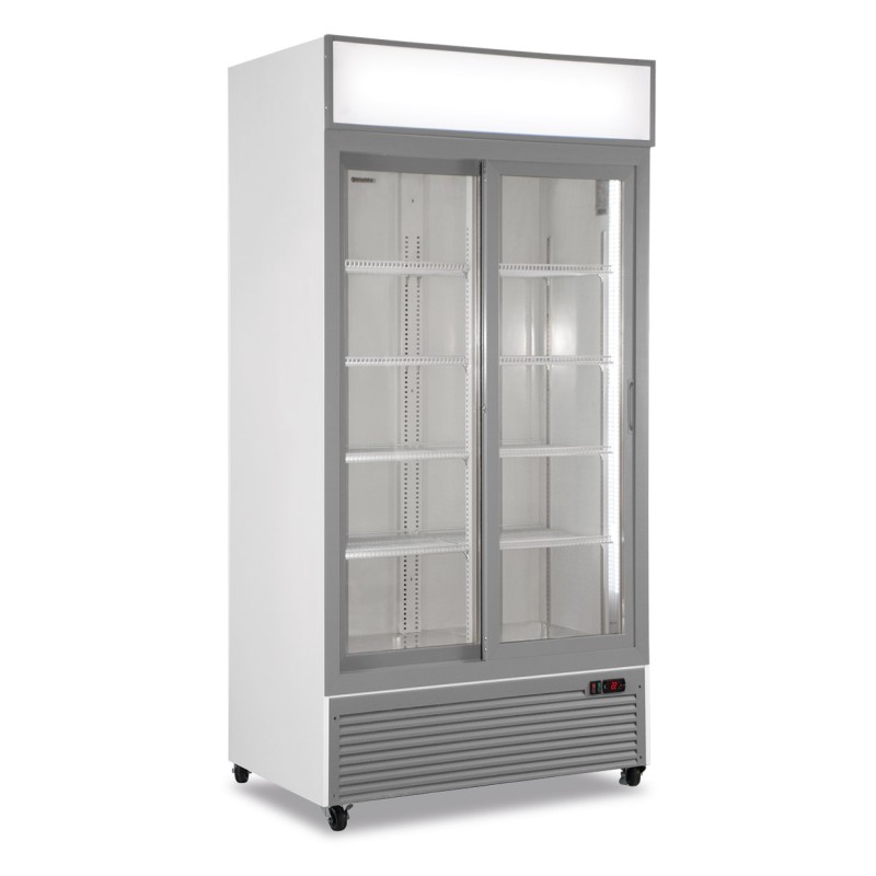 SELF SERVICE ΣΥΝΤΗΡΗΣΗ CL 801 V2GC SL 0.94 x 0.615 x 1.983 - ΓΚΡΙ  ΜΕ ΣΥΡΟΜΕΝΕΣ ΠΟΡΤΕΣ / SLIDING DOUBLE KLIMAITALIA