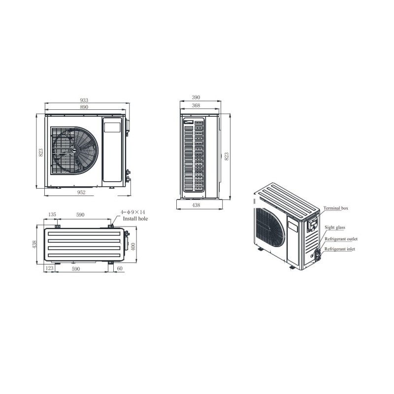 Ψ/Μ DCME030 ΣΥΝΤΗΡΗΣΗΣ 3HP DCF030AM-CD3-FAA-C 380V/50Hz/3phase