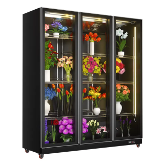 ΨΥΓΕΙΟ ALG Λουλουδιών 1.68 x 0.635 x 2.00 TN3 FGD PLUG IN NO FROST  (ΜΑΥΡΟ)