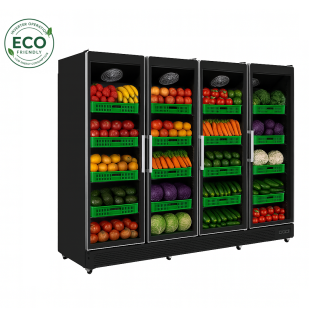 ΨΥΓΕΙΟ ALG-R FV Μαναβικής 2.24 x 0.71 x 2.05 TN4 FGD INVERTER PLUG IN NO FROST (ΜΑΥΡΟ)