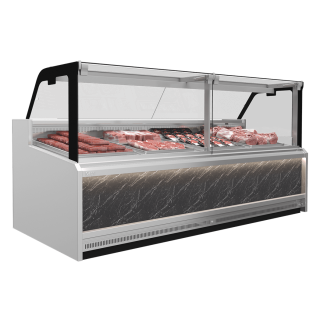 ΒΙΤΡΙΝΑ ΚΟΠΗΣ KOMODO DC Mε αποθήκες 2.90 x 1.00 x 1.25 ΧΩΡΙΣ ΜΟΤΕΡ/REMOTE