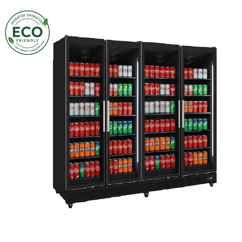 ΨΥΓΕΙΟ ALG-R 2.50 x 0.71 x 2.05 TN4 FGD INVERTΕR PLUG IN NO FROST (ΜΑΥΡΟ)