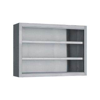 ΠΟΤΗΡΙΕΡΑ ΙΝΟΧ ΧΩΡΙΣ ΠΟΡΤΕΣ P 160  1.60 x 0.30 x 0.70