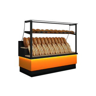 HAWAII  Βιτρίνα 2.50 x 0.64 x 1.35 Αρτοποιείου - Ζαχαροπλαστείου Ψωμιέρα