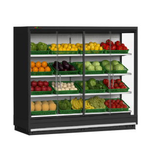 ΨΥΓΕΙΟ SELF SERVICE MELBOURNE C ΜΑΝΑΒΙΚΗΣ 2.60 x 0.85 x 2.20 T-DGD ME ΑΝΟΙΓΟΜΕΝΕΣ ΠΟΡΤΕΣ/ REMOTE/ ΧΩΡΙΣ ΜΗΧΑΝΗ