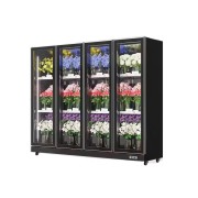 ΨΥΓΕΙΟ ALG-R FV Λουλουδιών 2.50 x 0.71 x 2.05 TN4 FGD INVERTER PLUG IN NO FROST (ΜΑΥΡΟ)