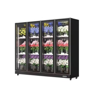 ΨΥΓΕΙΟ ALG-R FV Λουλουδιών 2.50 x 0.71 x 2.05 TN4 FGD INVERTER PLUG IN NO FROST (ΜΑΥΡΟ)