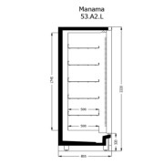 ΚΑΤΑΨΥΞΗ SELF SERVICE MANAMA 1.66 x 0.85 x 2.20 / REMOTE/ ΧΩΡΙΣ ΜΗΧΑΝΗ
