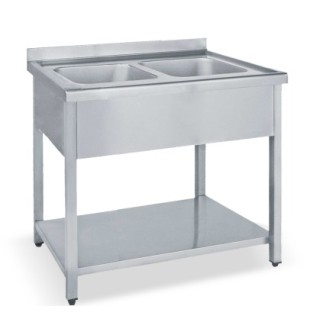 ΛΑΝΤΖΑ ΑΝΟΙΧΤΗ LA2 240  2.40 x 0.70 x 0.85 ΜΕ 2 ΓΟΥΡΝΕΣ 50x50x30 ή 40x40x25 ή 34x37x15 cm.