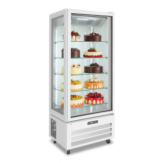 ΒΙΤΡΙΝΑ ΚΑΤΑΨΥΞΗ ΖΑΧΑΡΟΠΛΑΣΤΕΙΟΥ VICTORIA 85 NFN 0.85 x 0.65 x 1.95 -21°C / -18°C  ,ΠΑΝΟΡΑΜΙΚΗ ΛΕΥΚΗ NO FROST KLIMAITALIA