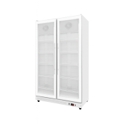 ΨΥΓΕΙΟ ΒΙΤΡΙΝΑ ΖΑΧΑΡΟΠΛΑΣΤΕΙΟΥ ECO WR-02-11/12 1.20 x 0.60 x 2.01 ΛΕΥΚΟ