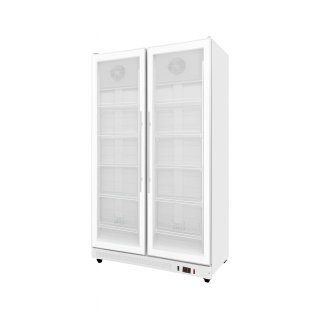 ΨΥΓΕΙΟ ΒΙΤΡΙΝΑ ΖΑΧΑΡΟΠΛΑΣΤΕΙΟΥ ECO WR-02-11/12 1.20 x 0.60 x 2.01 ΛΕΥΚΟ