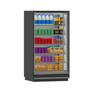 ΨΥΓΕΙΟ SELF SERVICE MELBOURNE K 1.05 x 0.85 x 2.20 DGD ME ΑΝΟΙΓΟΜΕΝΕΣ ΠΟΡΤΕΣ/ REMOTE/ ΧΩΡΙΣ ΜΗΧΑΝΗ