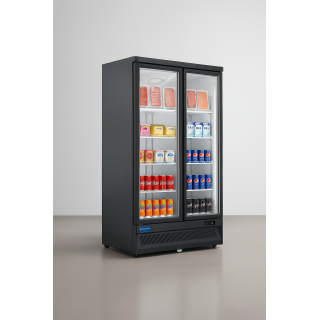 ΨΥΓΕΙΟ BLG 125 TN2 ΣΥΝΤΗΡΗΣΗ PLUG IN NO FROST  (ΜΑΥΡΟ)