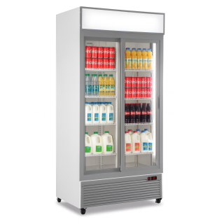 SELF SERVICE ΣΥΝΤΗΡΗΣΗ CL 801 V2GC SL 0.94 x 0.615 x 1.983 - ΓΚΡΙ  ΜΕ ΣΥΡΟΜΕΝΕΣ ΠΟΡΤΕΣ / SLIDING DOUBLE KLIMAITALIA