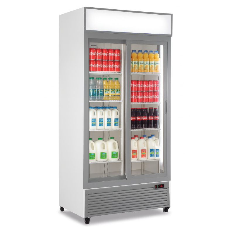 SELF SERVICE ΣΥΝΤΗΡΗΣΗ CL 801 V2GC SL 0.94 x 0.615 x 1.983 - ΓΚΡΙ  ΜΕ ΣΥΡΟΜΕΝΕΣ ΠΟΡΤΕΣ / SLIDING DOUBLE KLIMAITALIA