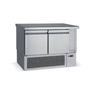 ΠΑΓΚΟΣ ΨΥΓΕΙΟ ΙΝΟΧ PG 110  1.10 x 0.70 x 0.85 cm ΜΕ ΜΗΧΑΝΗ ΚΑΤΩ ΚΑΙ 2 ΠΟΡΤΕΣ GN